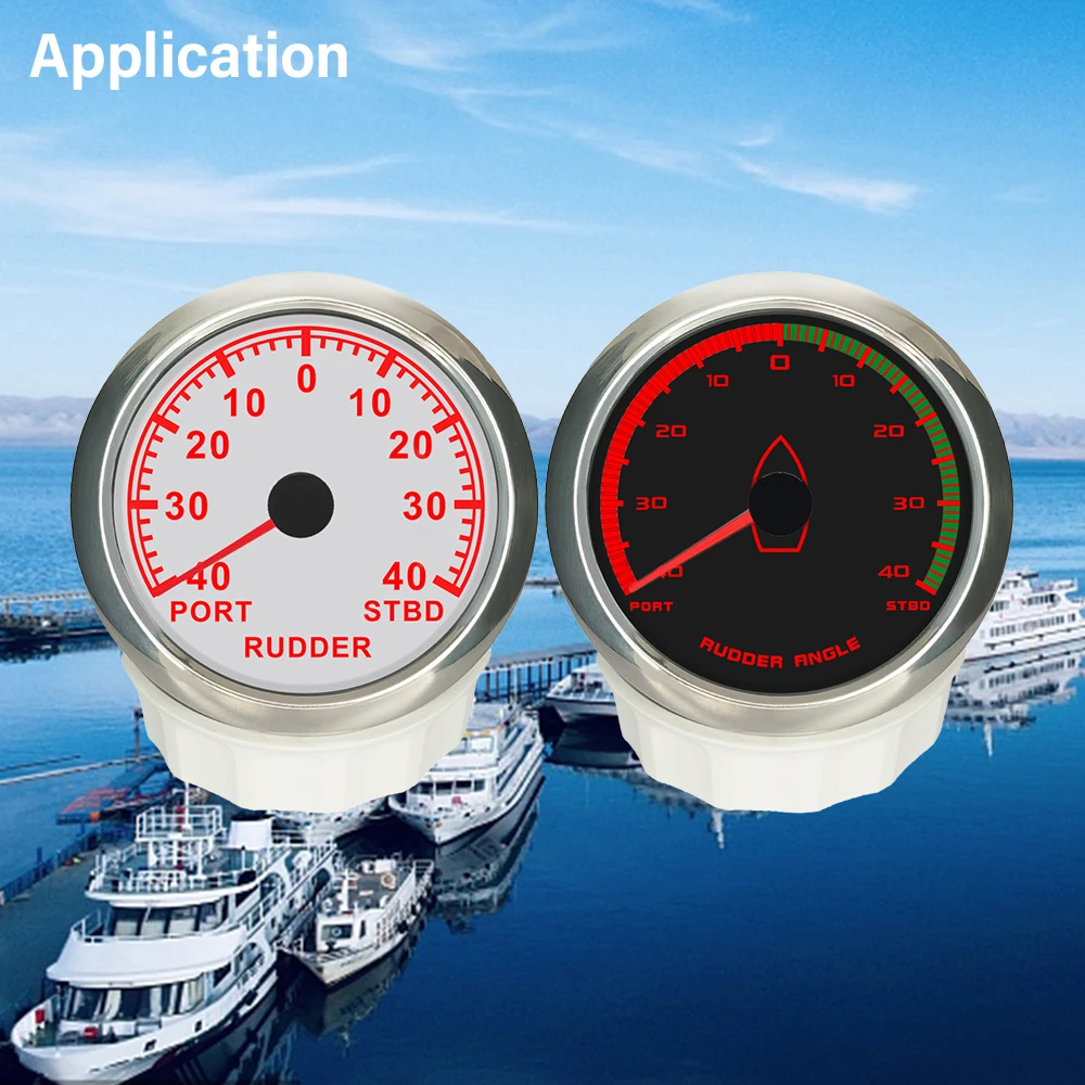 ELING 85mm Rudder Angle Gauge Meter with Sensor 0-190ohm Signal with Red Backlight for Boats Sailboat Vessels 12V 24Volts
ELING 85mm Rudder Angle Gauge Meter with Sensor 0-190ohm Signal with Red Backlight for Boats Sailboat Vessels 12V 24Volts