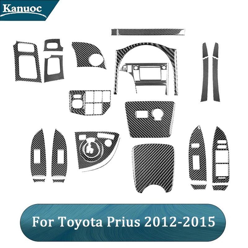 Carbon Fiber Black Interior Parts Stickers Cover Trim For Toyota Prius 2012 2013 2014 2015 Car Interior Decorative Accessories
Carbon Fiber Black Interior Parts Stickers Cover Trim For Toyota Prius 2012 2013 2014 2015 Car Interior Decorative Accessories