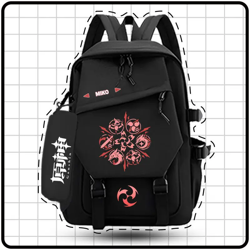 Genshin Impact Merchandise Cartoon Elementary Middle Boys 4-6 Grade School Bag Girls Korean Version Ins Style Double Shoulder
Genshin Impact Merchandise Cartoon Elementary Middle Boys 4-6 Grade School Bag Girls Korean Version Ins Style Double Shoulder