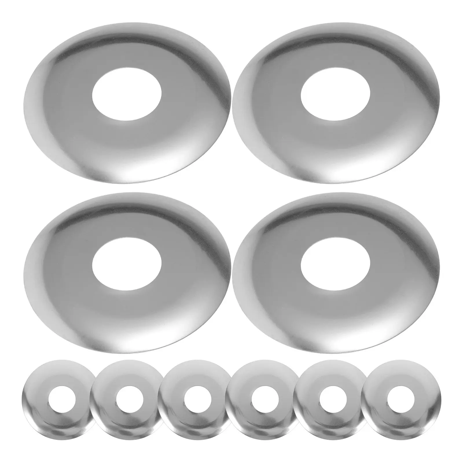 10 шт. Защитные накладки для пожарных спринклеров из цельной нержавеющей стали с двойным дисковым дизайном для настенных спринклерных головок
10 шт. Защитные накладки для пожарных спринклеров из цельной нержавеющей стали с двойным дисковым дизайном для настенных спринклерных головок