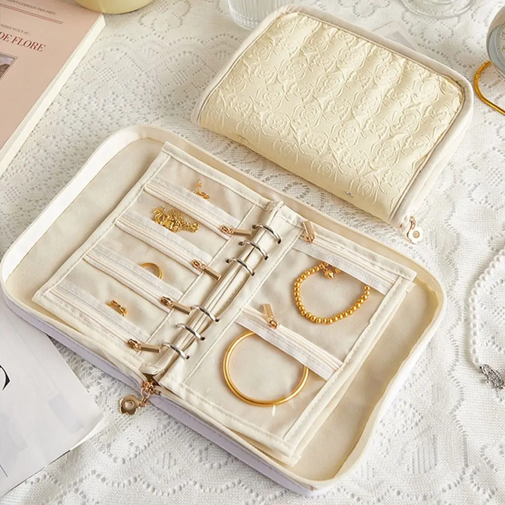 Fashion Travel Jewelry Organizer Large Capacity Delicate Jewelry Storage Bag Rose Pattern Durable Necklace Storage Pouch
Fashion Travel Jewelry Organizer Large Capacity Delicate Jewelry Storage Bag Rose Pattern Durable Necklace Storage Pouch