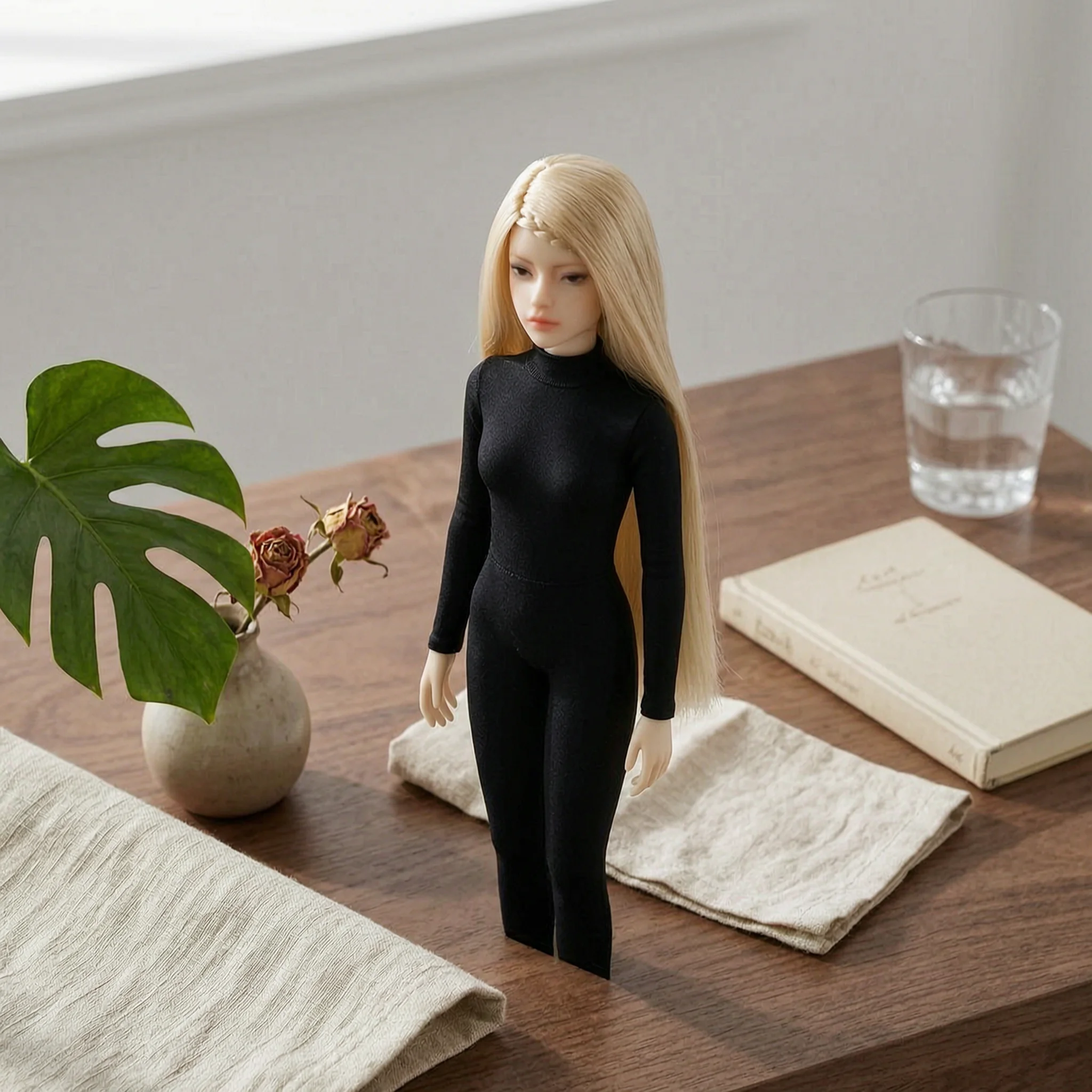 Rooted Hair Female Head Sculpt Center Part Standalone Figure Accessory for 1 6 Scale Character Building
Rooted Hair Female Head Sculpt Center Part Standalone Figure Accessory for 1 6 Scale Character Building