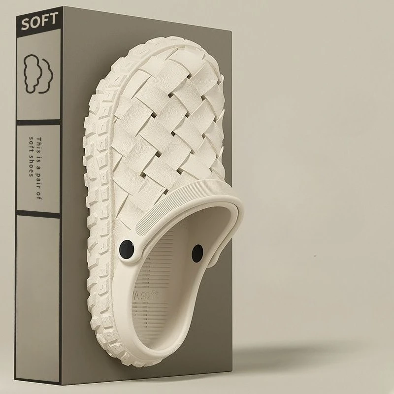 Men's Anti-slip Closed Toe Sandals with Soft Thick Sole Trendy Couple Beach Shoes Korean Style Casual Footwear
Men's Anti-slip Closed Toe Sandals with Soft Thick Sole Trendy Couple Beach Shoes Korean Style Casual Footwear