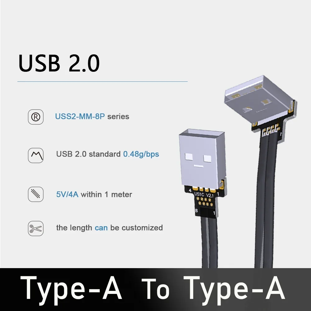 FFC Type-A USB 2.0 Удлинительный ленточный кабель Складной 90 FPV Тонкий плоский мягкий гибкий FPC Charge FPV Бесщеточный портативный карданный монитор
FFC Type-A USB 2.0 Удлинительный ленточный кабель Складной 90 FPV Тонкий плоский мягкий гибкий FPC Charge FPV Бесщеточный портативный карданный монитор