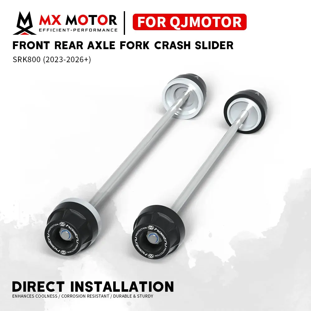 SRK 800 Motorcycle Front Rear Axle Fork Crash Slider For QJMOTOR SRK800 2023-2026 Rocker Arm Anti-collision Slider
SRK 800 Motorcycle Front Rear Axle Fork Crash Slider For QJMOTOR SRK800 2023-2026 Rocker Arm Anti-collision Slider