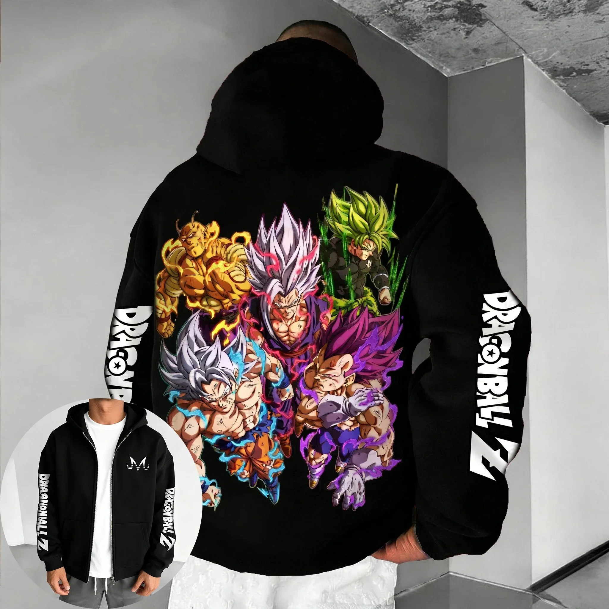 Dragon Ball Anime Y2K Versatile Zipper Hoodie 2026 Men's Autumn/Winter Style American Hip Hop Casual Trend New Child Top
Dragon Ball Anime Y2K Versatile Zipper Hoodie 2026 Men's Autumn/Winter Style American Hip Hop Casual Trend New Child Top
