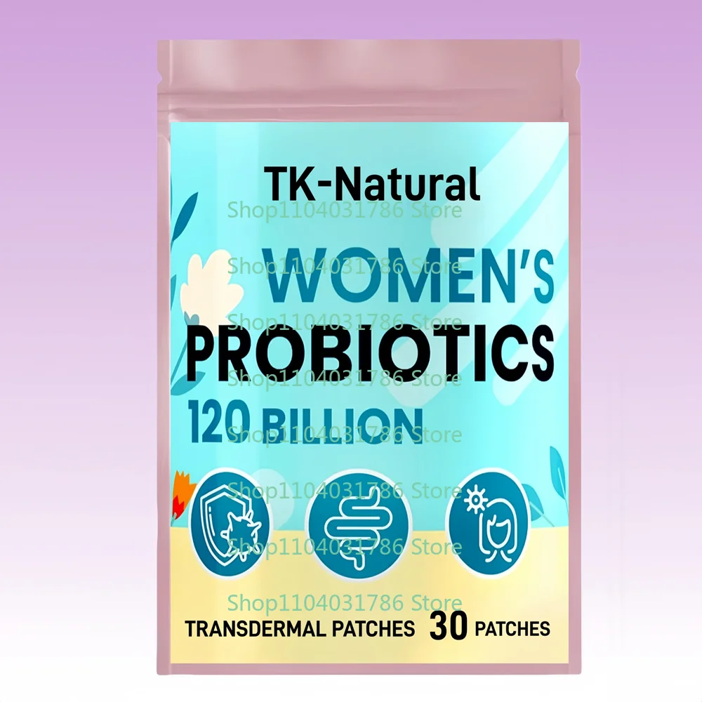 30 Patches Women Probiotics Complex Transdermal Patches for Menopause Relief, Hormone Balance,Gut & Immunity
30 Patches Women Probiotics Complex Transdermal Patches for Menopause Relief, Hormone Balance,Gut & Immunity