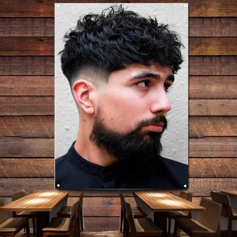 Wavy Hairstyle for Men Flag Polyester Digital Printing Banner Hairstyling Poster for Barber Shop Wall Art Indoor Tapestry Decor
Wavy Hairstyle for Men Flag Polyester Digital Printing Banner Hairstyling Poster for Barber Shop Wall Art Indoor Tapestry Decor