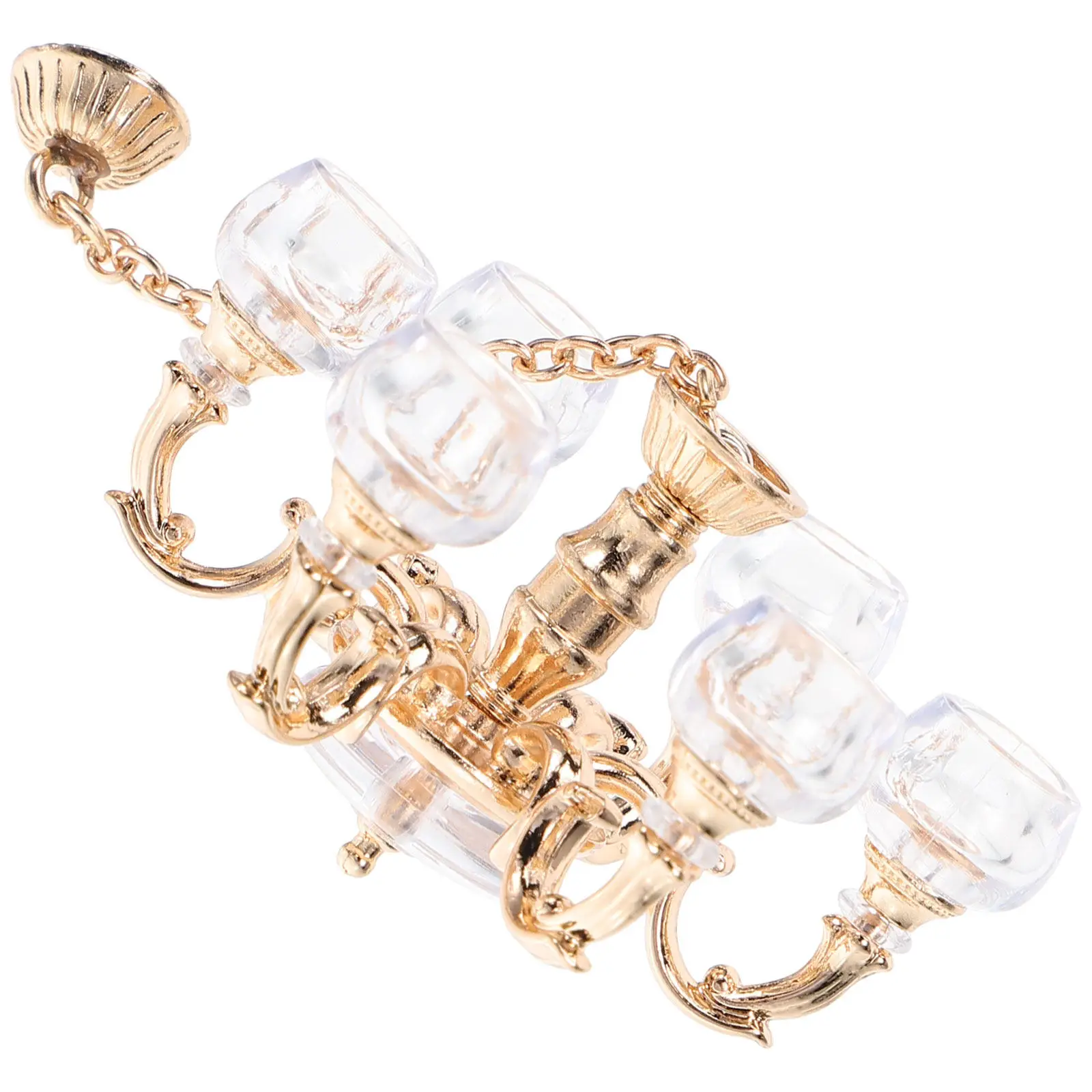 Miniature Ceiling Lamp Alloy Mini House Chandelier Decorative Pendant Lamp Realistic Lighting for Miniature Living Room Decor
Miniature Ceiling Lamp Alloy Mini House Chandelier Decorative Pendant Lamp Realistic Lighting for Miniature Living Room Decor