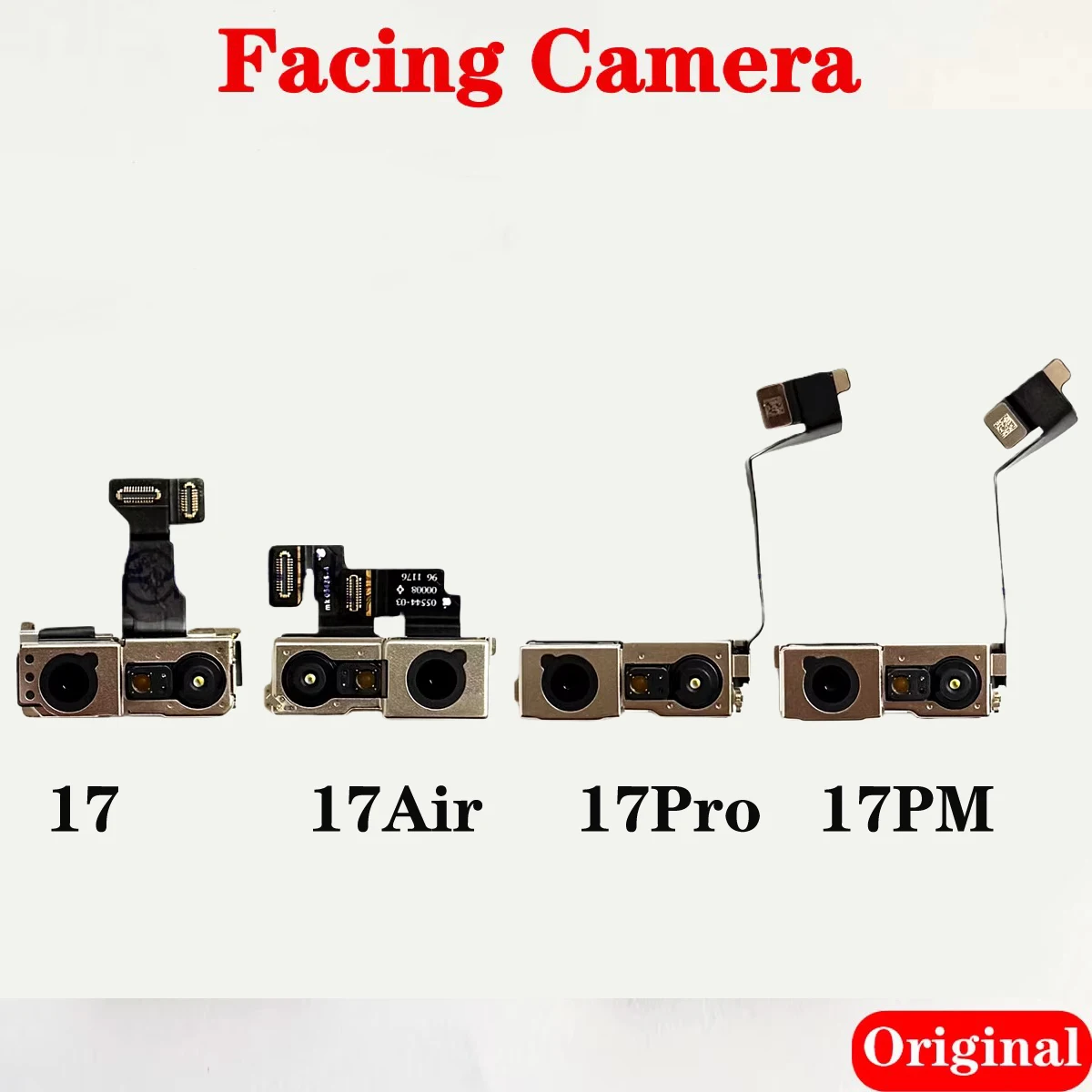 Оригинальная передняя камера для IPhone 17 Pro Max, замена лицевой камеры для Iphone 17Air 17 pro, маленькая камера, гибкий кабель приближения
Оригинальная передняя камера для IPhone 17 Pro Max, замена лицевой камеры для Iphone 17Air 17 pro, маленькая камера, гибкий кабель приближения