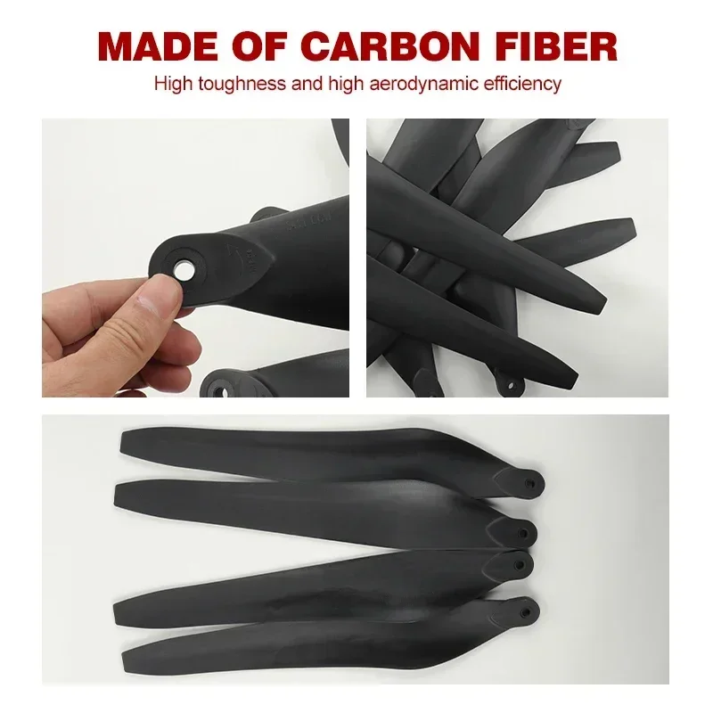 3411 34 Inch Carbon Fiber Plastic Folding Propellers for Hobbywing X9 Motor CW CCW Blade Wing Agricultural Drone Spare Parts
3411 34 Inch Carbon Fiber Plastic Folding Propellers for Hobbywing X9 Motor CW CCW Blade Wing Agricultural Drone Spare Parts