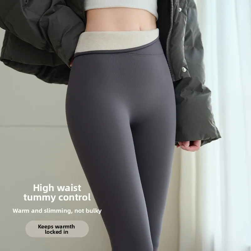 Утепленные женские брюки для йоги с высокой талией, осенне-зимние, на флисовой подкладке, из шелковистой ткани, теплые хлопковые штаны
Утепленные женские брюки для йоги с высокой талией, осенне-зимние, на флисовой подкладке, из шелковистой ткани, теплые хлопковые штаны