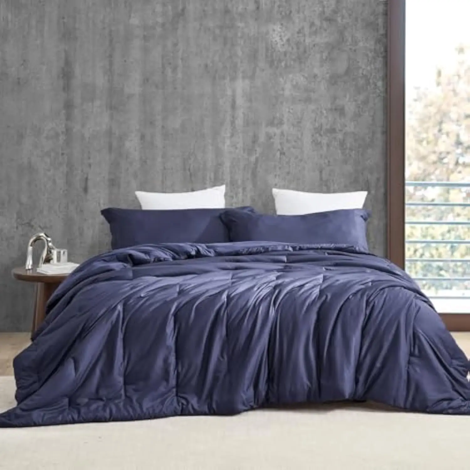 Bamlin Butter - Coma Inducer® Oversized King Cooling Comforter Set - Navy Eclipse
Bamlin Butter - Coma Inducer® Oversized King Cooling Comforter Set - Navy Eclipse