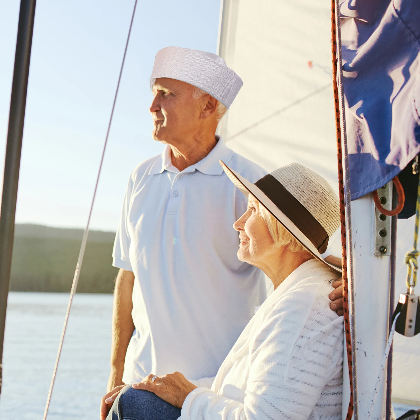 1Pcs White Sailor Hat Comfortable Material Fancy Dress Costume Party Masquerade Cosplay Role Play Sea Theme Accessory
1Pcs White Sailor Hat Comfortable Material Fancy Dress Costume Party Masquerade Cosplay Role Play Sea Theme Accessory