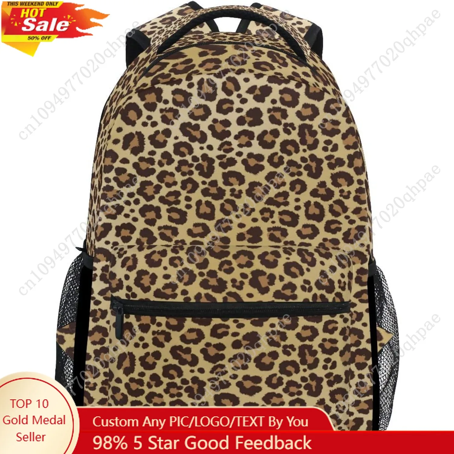 Animal Leopard Print Brown Stylish Backpack Purse for Women Girls Kids School Personalized Laptop iPad Tablet Travel Schoo
Animal Leopard Print Brown Stylish Backpack Purse for Women Girls Kids School Personalized Laptop iPad Tablet Travel Schoo