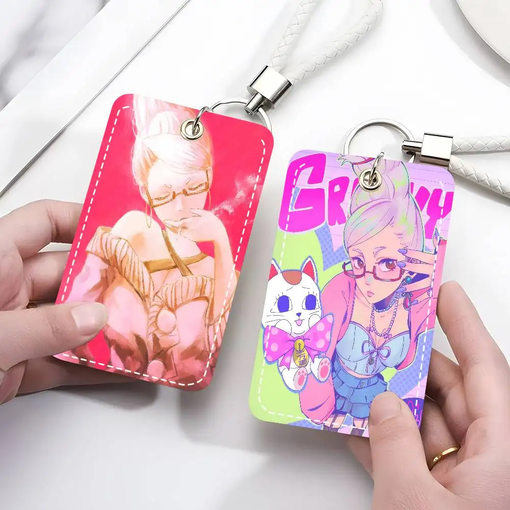 Seiko Ayase Hot Anime Dandadan Access Card Case Leather Card Holder Keychain Key Ring Door Access Tags ID Card Case Keychain
Seiko Ayase Hot Anime Dandadan Access Card Case Leather Card Holder Keychain Key Ring Door Access Tags ID Card Case Keychain