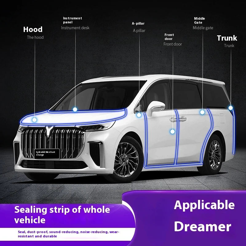 Автомобильная уплотнительная лента для Lantu Voyage, специальная звукоизоляция, защита от пыли, шумоподавление, аксессуары для модификации интерьера
Автомобильная уплотнительная лента для Lantu Voyage, специальная звукоизоляция, защита от пыли, шумоподавление, аксессуары для модификации интерьера