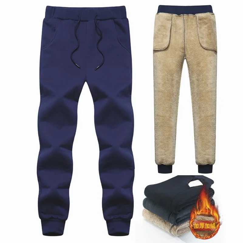 Cashmere Super Warm Thick Pants Men's Winter Pants Classic Brand Sweatpants Trousers For Men Fleece Male Long Outdoor Pants Men
Cashmere Super Warm Thick Pants Men's Winter Pants Classic Brand Sweatpants Trousers For Men Fleece Male Long Outdoor Pants Men