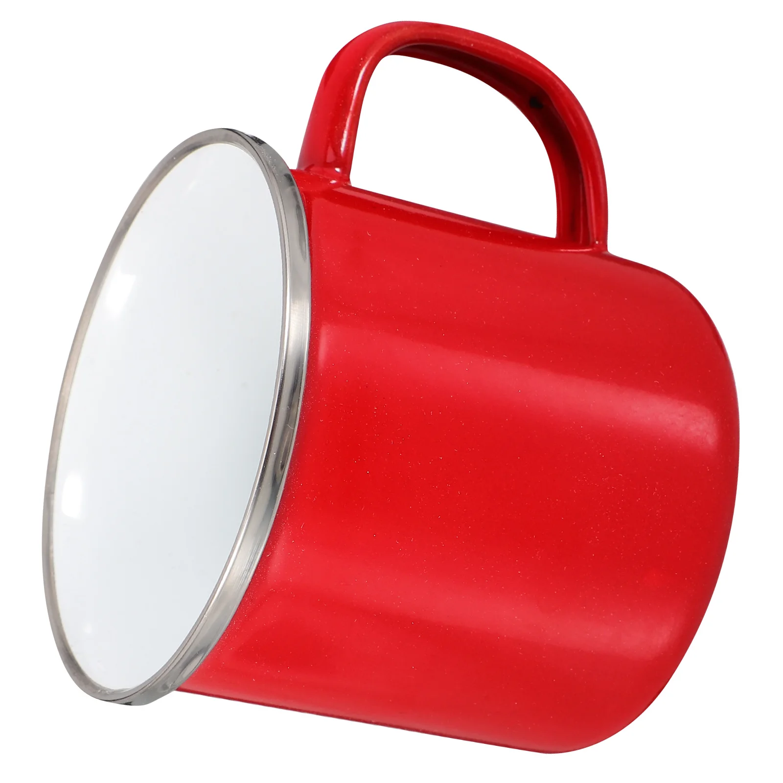 Enamel Mug 500ml Vintage Handle Round Metal Cup Stainless Steel Rim Insulation Outdoor Office Use Plain Coffee Mug for Hot
Enamel Mug 500ml Vintage Handle Round Metal Cup Stainless Steel Rim Insulation Outdoor Office Use Plain Coffee Mug for Hot