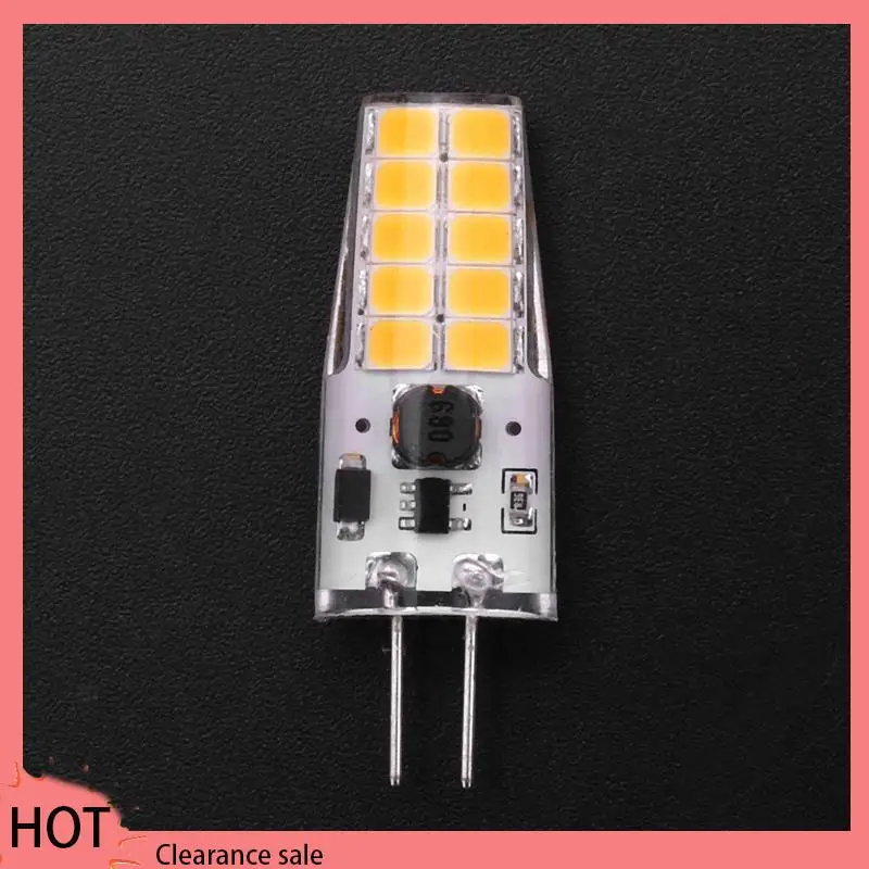 A88Z 50PCS G4 LED Bulb AC/DC12V-24V 3W LED G4 Light 20LED 360 Angle Light 2835SMD Replace 30W Halogen Lamp,Warm White
A88Z 50PCS G4 LED Bulb AC/DC12V-24V 3W LED G4 Light 20LED 360 Angle Light 2835SMD Replace 30W Halogen Lamp,Warm White
