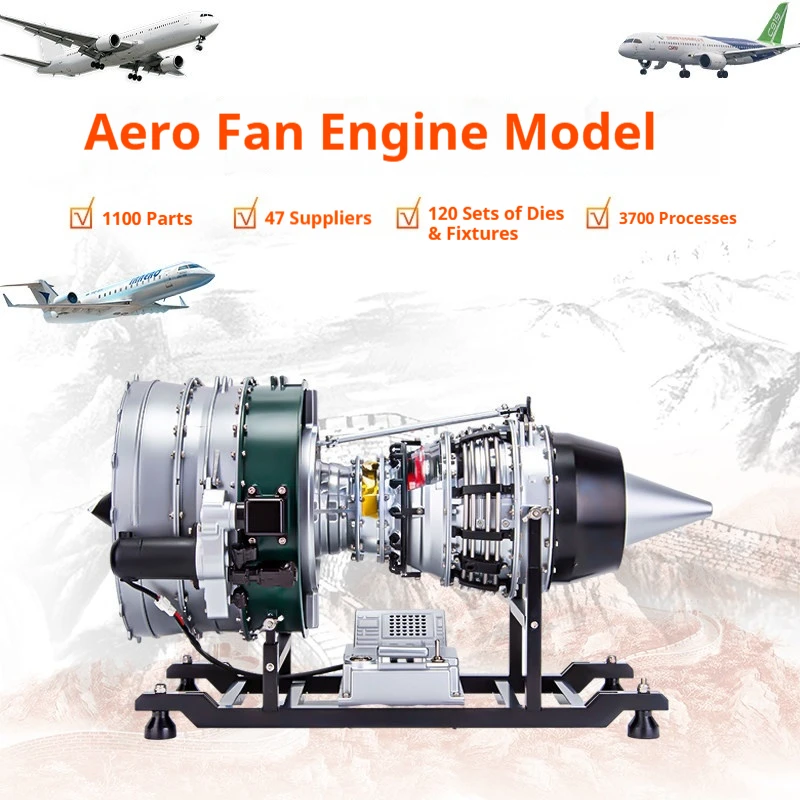 Alloy Turbofan Aircraft Engine Model Buildable Operable Assembly Kit For Aviation Enthusiasts Desktop Display
Alloy Turbofan Aircraft Engine Model Buildable Operable Assembly Kit For Aviation Enthusiasts Desktop Display
