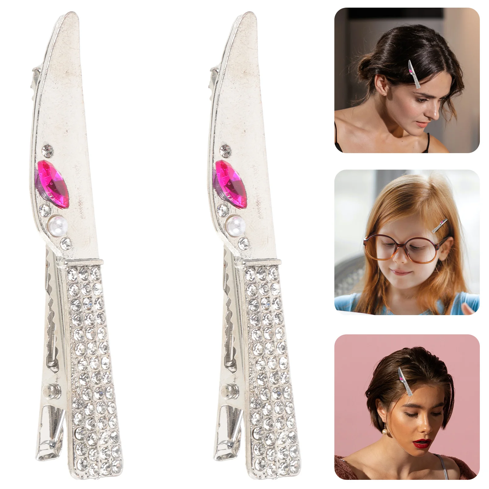 2pcs Clips For Women Small Metal Hairpins Cute Gothic Accessories Party Cosplay Wear Thin Hair Teens Hair Styling Tools
2pcs Clips For Women Small Metal Hairpins Cute Gothic Accessories Party Cosplay Wear Thin Hair Teens Hair Styling Tools