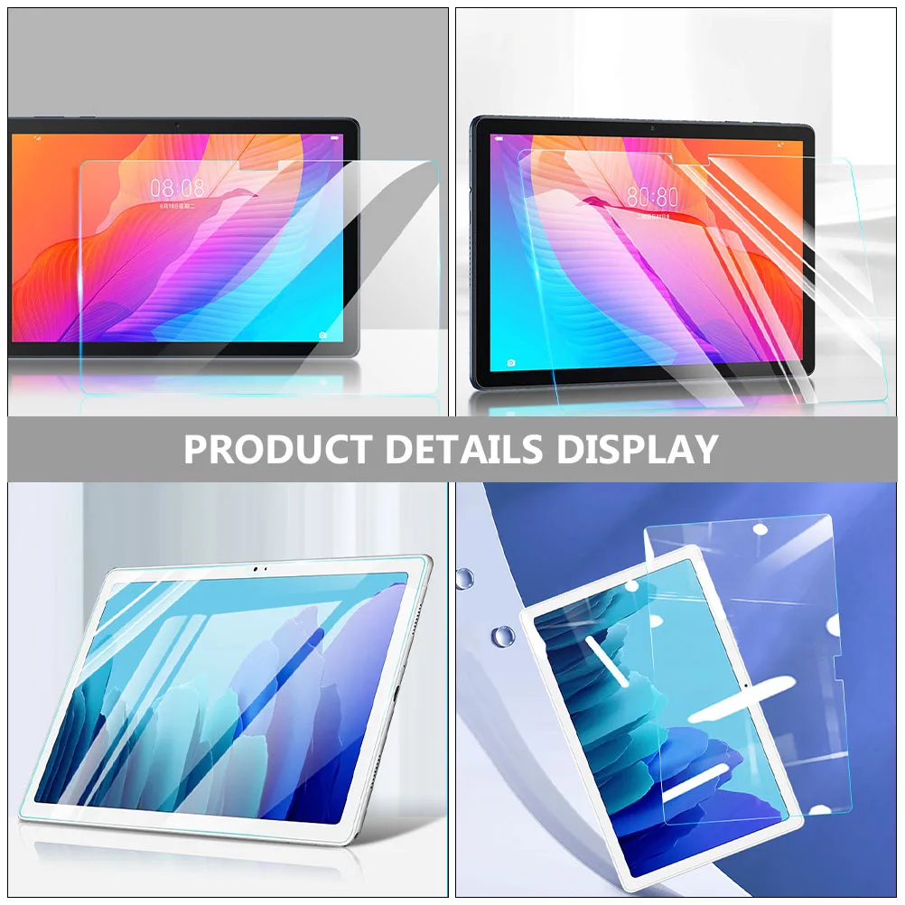 2 Pcs Tempered Glass Screen Protector for Tab Anti Scratch Shockproof Film Non Sticky Residue Tablet
2 Pcs Tempered Glass Screen Protector for Tab Anti Scratch Shockproof Film Non Sticky Residue Tablet