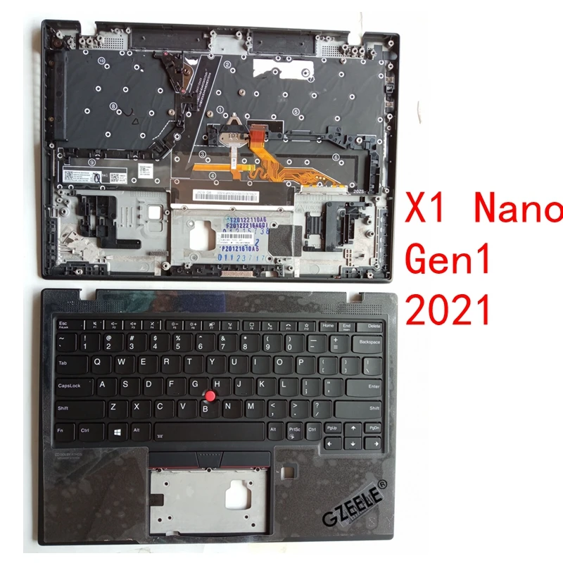 Новая английская клавиатура с подсветкой для Lenovo Thinkpad X1C 2021 /X1 Nano Gen1 2021 SN20X82274
Новая английская клавиатура с подсветкой для Lenovo Thinkpad X1C 2021 /X1 Nano Gen1 2021 SN20X82274