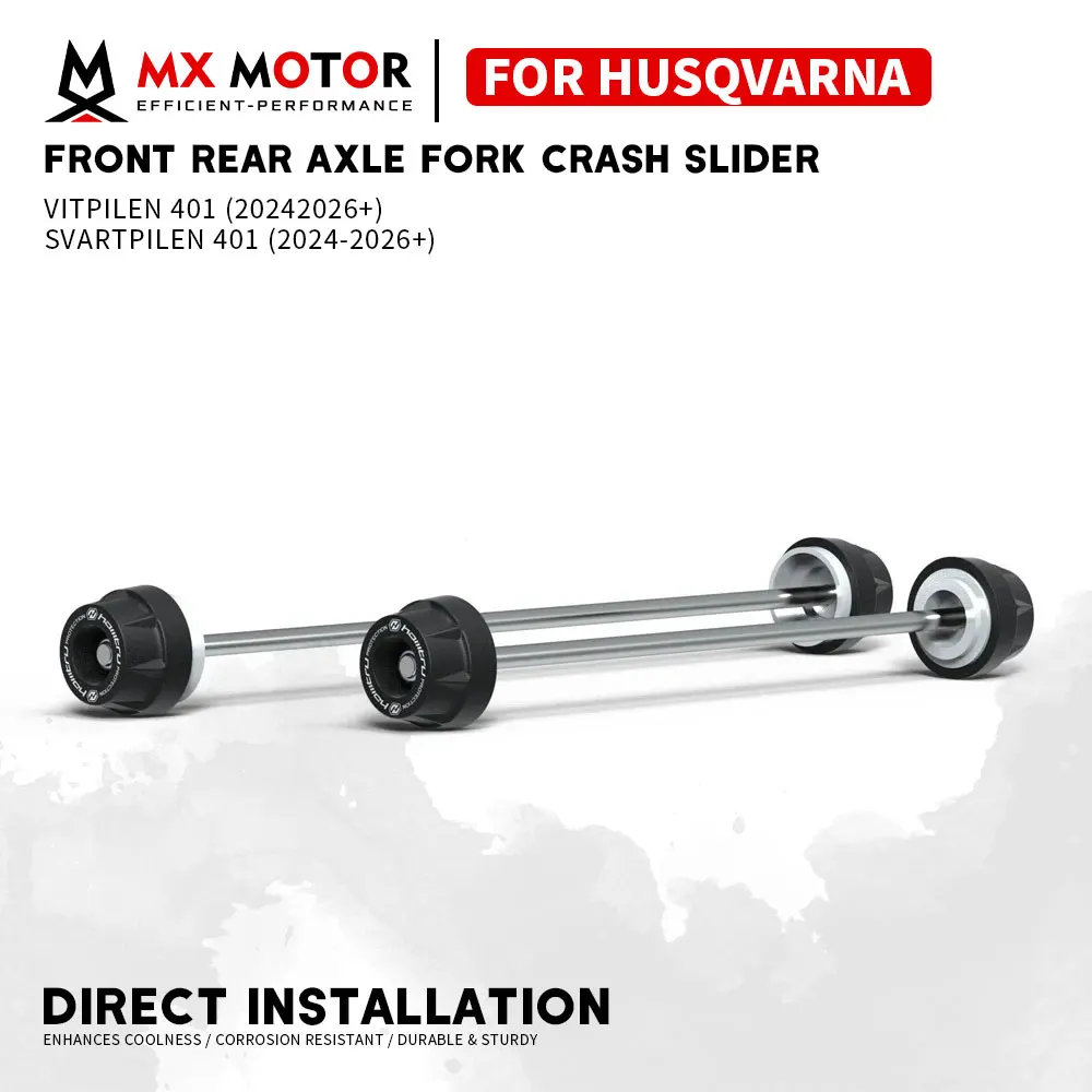 Vitpilen 401 Motorcycle Front Rear Axle Fork Crash Slider For HUSQVARNA Svartpilen401 2024-2026 Rocker Arm Anti-collision Slider
Vitpilen 401 Motorcycle Front Rear Axle Fork Crash Slider For HUSQVARNA Svartpilen401 2024-2026 Rocker Arm Anti-collision Slider