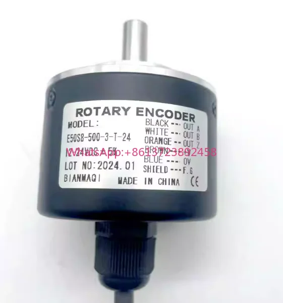 New and Original Autonics Shaft type Rotary Encoder E50S8-20 60 100 300 500 600 800 1000 1024 2000 2500 3600 5000 8000-3-N-24
New and Original Autonics Shaft type Rotary Encoder E50S8-20 60 100 300 500 600 800 1000 1024 2000 2500 3600 5000 8000-3-N-24