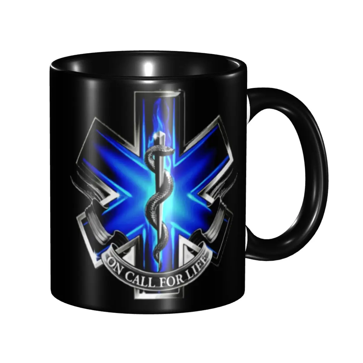 Personalized Emt Star Of Life Logo Coffee Mugs DIY Paramedic Health Care Ceramic Milk Tea Cups
Personalized Emt Star Of Life Logo Coffee Mugs DIY Paramedic Health Care Ceramic Milk Tea Cups
