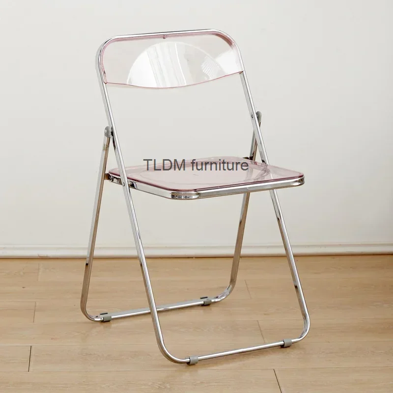 Plastic Folding Dining Chair Designer Office Modern Transparent Nordic Dining Chair Vanity Sillas Para Comedor Acrylic Furniture
Plastic Folding Dining Chair Designer Office Modern Transparent Nordic Dining Chair Vanity Sillas Para Comedor Acrylic Furniture