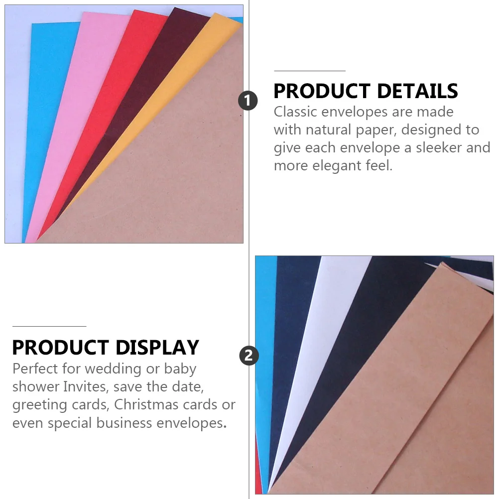 40Pcs Blank Self-Adhesive Envelopes Bright Simple Storage Envelopes for Save The Date Photo Letters Envelope Stationery
40Pcs Blank Self-Adhesive Envelopes Bright Simple Storage Envelopes for Save The Date Photo Letters Envelope Stationery
