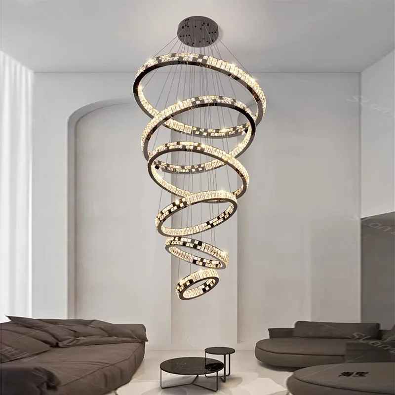 Modern home decoration crystal chandelier, stair Pendant lamp, living room Pendant lights, interior lighting
Modern home decoration crystal chandelier, stair Pendant lamp, living room Pendant lights, interior lighting