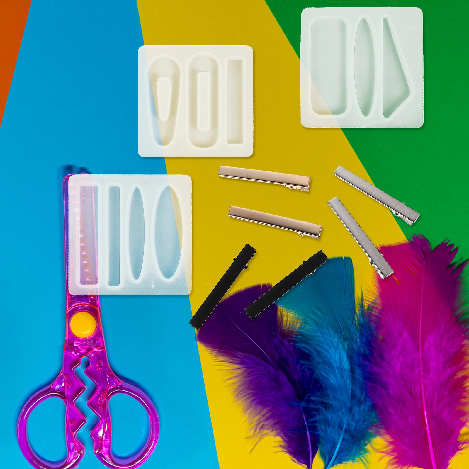 Silicone Hairpin Molds Hairpins Set Crystal Epoxy Adornment Molds Making H crafted Jewelry Accessories Decorations Epoxy
Silicone Hairpin Molds Hairpins Set Crystal Epoxy Adornment Molds Making H crafted Jewelry Accessories Decorations Epoxy