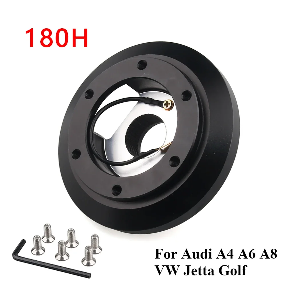 Racing Short Steering Wheel Hub Adapter Compatible for Audi A4 A6 A8 For VW Jetta Golf Black 180H CAR Steering Wheels Accessorie
Racing Short Steering Wheel Hub Adapter Compatible for Audi A4 A6 A8 For VW Jetta Golf Black 180H CAR Steering Wheels Accessorie