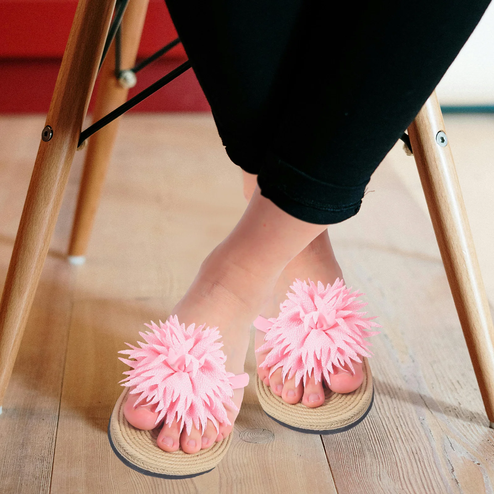 Flower Flip Flops Soft Slippers Beach Shoes Flowers Funny Summer Women Flip-flops Sandals
Flower Flip Flops Soft Slippers Beach Shoes Flowers Funny Summer Women Flip-flops Sandals