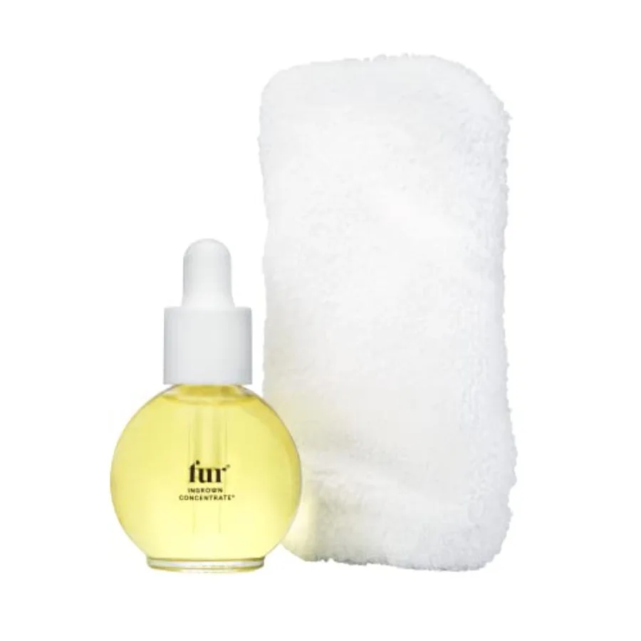 Fur Ingrown Concentrate: Exfoliating Oil Kit for your Hair and Skin to Smoothe Soothe and Treat Ingrown Hairs - O.5 fl. oz.
Fur Ingrown Concentrate: Exfoliating Oil Kit for your Hair and Skin to Smoothe Soothe and Treat Ingrown Hairs - O.5 fl. oz.
