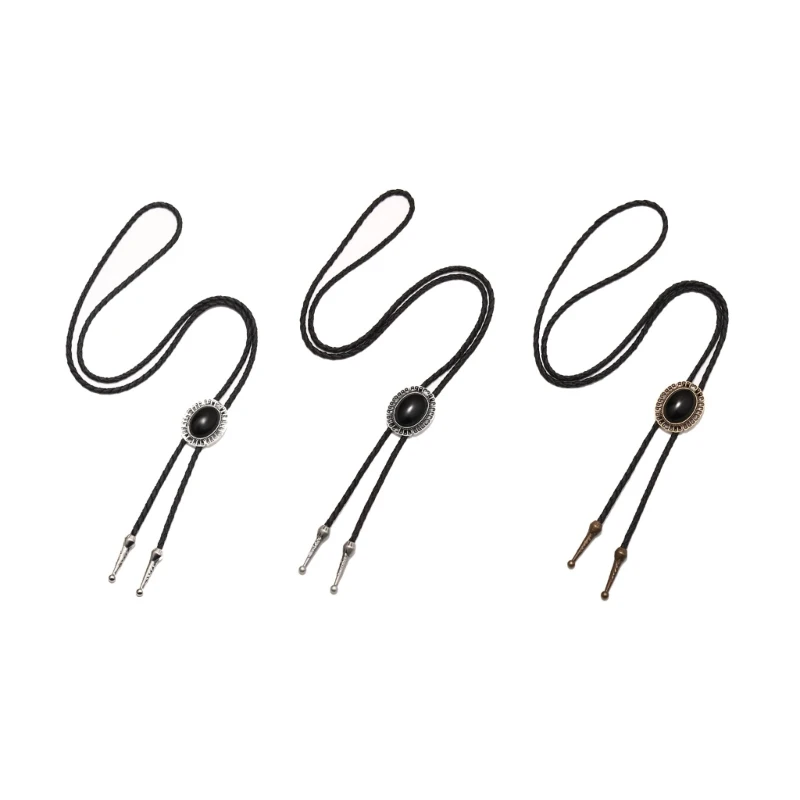Multiple Color Cowboy Bolo Tie for Halloween Carnivals Party Man Teens Shirt Sweater Costume Accessories Gentleman Tie
Multiple Color Cowboy Bolo Tie for Halloween Carnivals Party Man Teens Shirt Sweater Costume Accessories Gentleman Tie