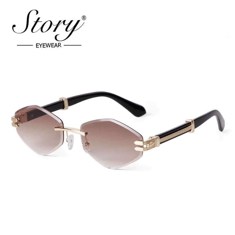 STORY Luxury Design Fashion Rimless Square Sunglasses Men Women Retro Gradient Frameless Sun Glasses Lentes De Sol Hombre S8092A
STORY Luxury Design Fashion Rimless Square Sunglasses Men Women Retro Gradient Frameless Sun Glasses Lentes De Sol Hombre S8092A