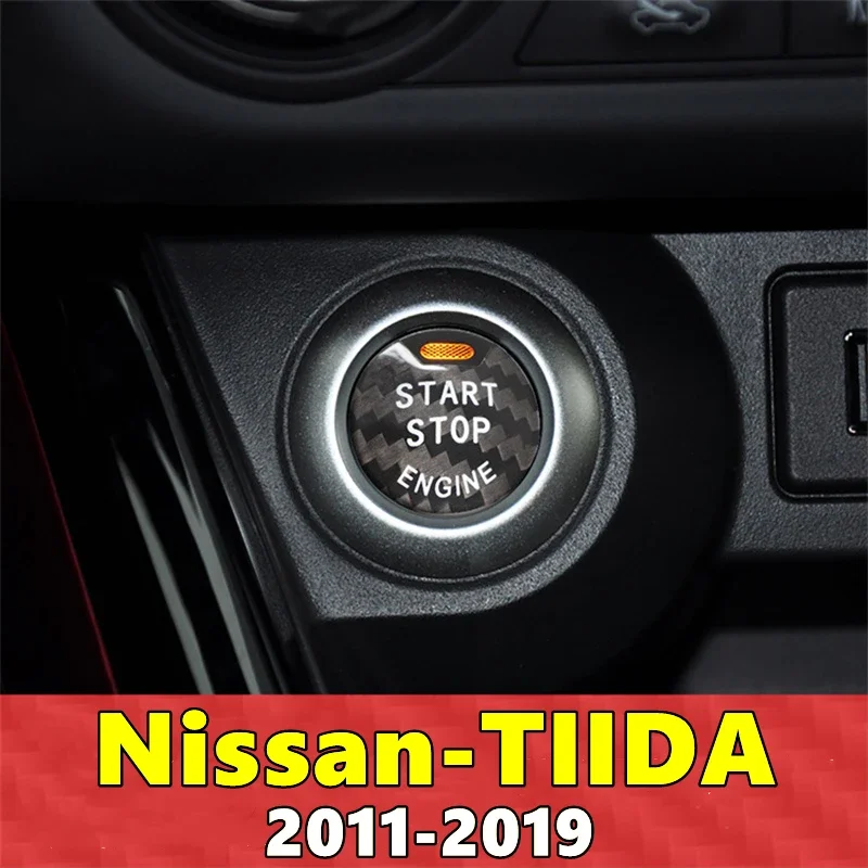 For Nissan Tiida Car Engine Start Stop Button Cover Real Carbon Fiber Sticker 2011 2012 2013 2014 2015 2016 2017 2018 2019
For Nissan Tiida Car Engine Start Stop Button Cover Real Carbon Fiber Sticker 2011 2012 2013 2014 2015 2016 2017 2018 2019