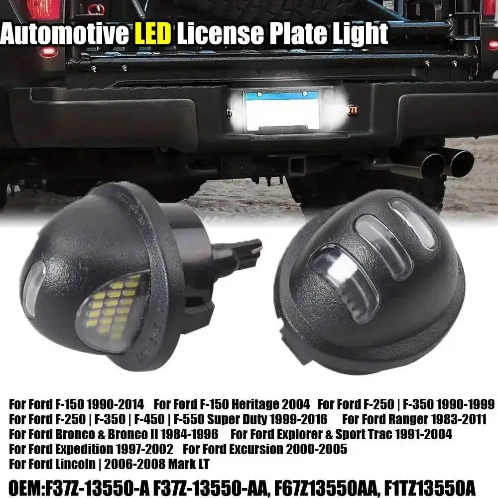 Red LED Tag License Plate Lamp For Ford F-150 F-250 F-350 Pickup Truck 12V Waterproof Canbus Error Free Car Exterior Light
Red LED Tag License Plate Lamp For Ford F-150 F-250 F-350 Pickup Truck 12V Waterproof Canbus Error Free Car Exterior Light