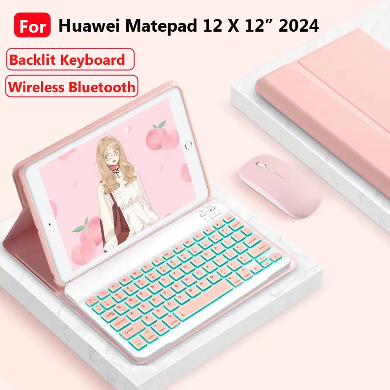 Чехол с магнитной клавиатурой для HUAWEI MatePad 12 X 12X 12 дюймов 2024 BKY-W00 Pro 12,2 2024 для MatePad Air 12 дюймов с подсветкой клавиатуры
Чехол с магнитной клавиатурой для HUAWEI MatePad 12 X 12X 12 дюймов 2024 BKY-W00 Pro 12,2 2024 для MatePad Air 12 дюймов с подсветкой клавиатуры