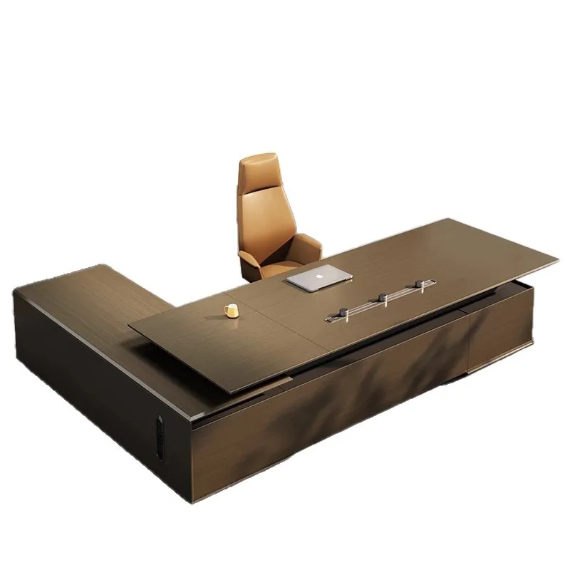 CX Light Luxury President's Desk Chairperson's Desk General Manager's Office Class Desk and Chair Combination
CX Light Luxury President's Desk Chairperson's Desk General Manager's Office Class Desk and Chair Combination