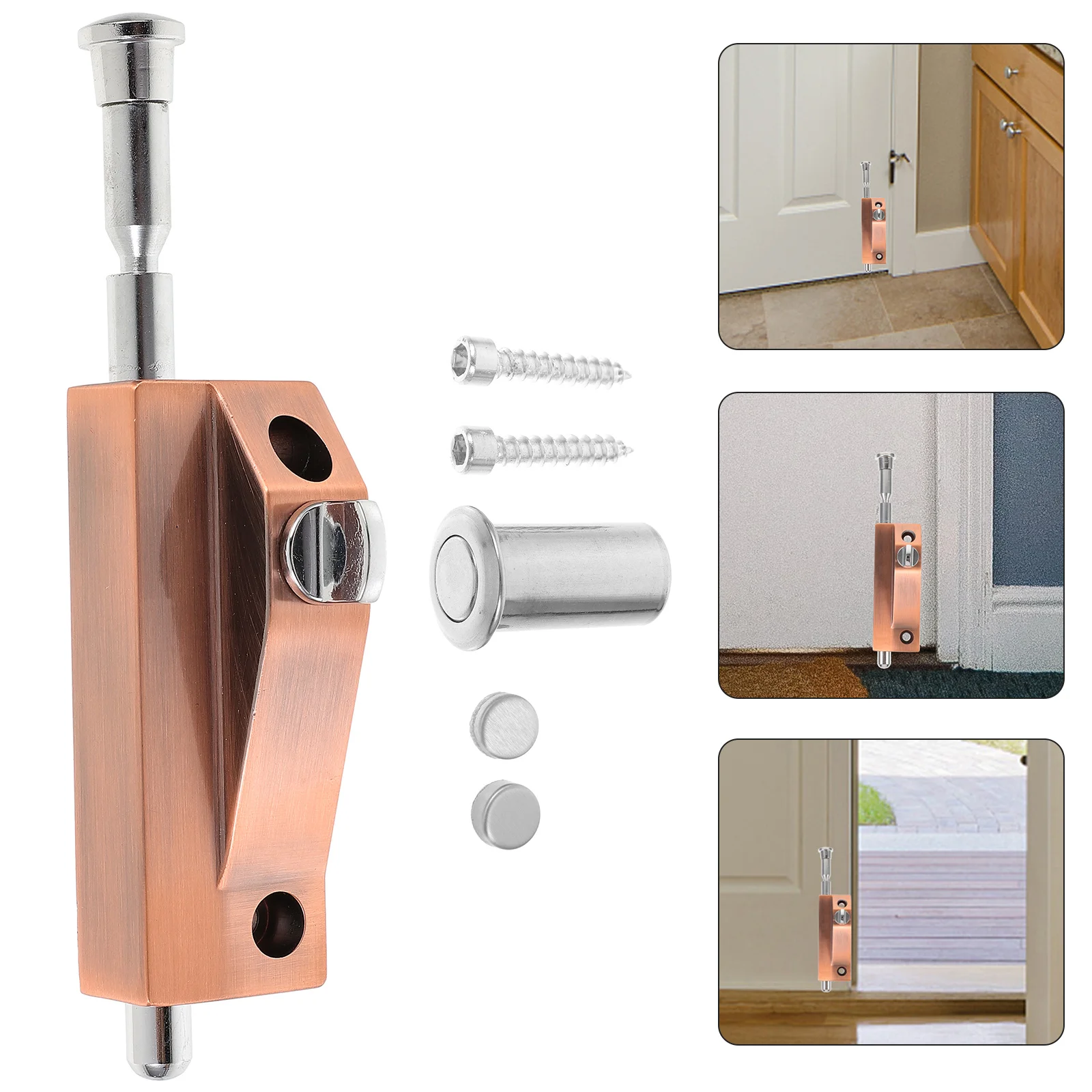 Thickened Aluminum Alloy Gate Ground Spring Pin Latch Automatic Rotating Door Bolt Strong Durable Smooth Anti- Bolt
Thickened Aluminum Alloy Gate Ground Spring Pin Latch Automatic Rotating Door Bolt Strong Durable Smooth Anti- Bolt