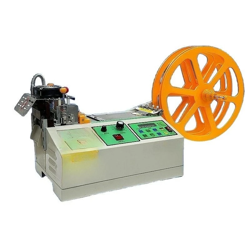 Automatic hot and cold belt cutting machine Cutting machine Cutting and weaving mask rope belt elastic band
Automatic hot and cold belt cutting machine Cutting machine Cutting and weaving mask rope belt elastic band