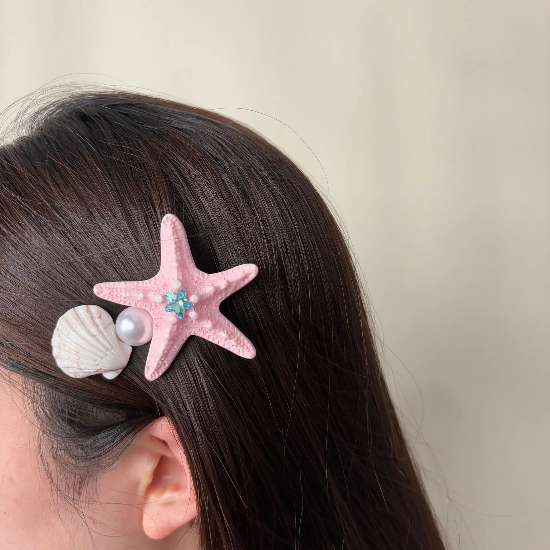 1 Pcs Ladies' Hair Clips Korean Colorful Starfish Sweet Cute Fashionable Versatile Hair Pins Beach High-quality Hair Accessories
1 Pcs Ladies' Hair Clips Korean Colorful Starfish Sweet Cute Fashionable Versatile Hair Pins Beach High-quality Hair Accessories