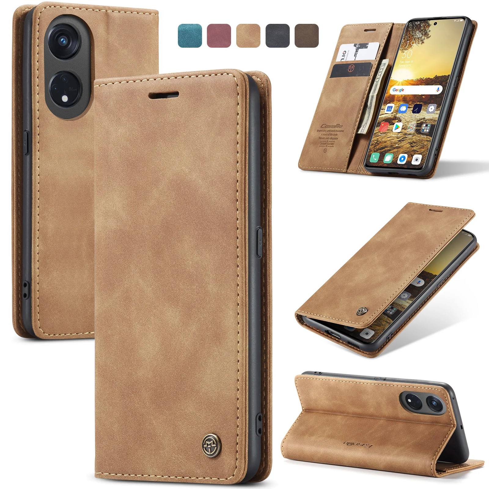 Slim Flip Wallet Case Card Phone Cover For OPPO Find X6 A78 A57 A77s F21 F19 Reamle 10 C55 Reno 8T 7Z 6 Retro Leather Phone Case
Slim Flip Wallet Case Card Phone Cover For OPPO Find X6 A78 A57 A77s F21 F19 Reamle 10 C55 Reno 8T 7Z 6 Retro Leather Phone Case