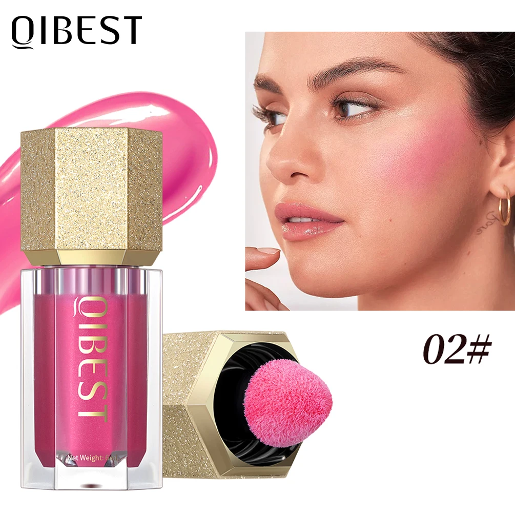 Liquid Blush Facial Nourishing Blush Gel Cream Waterproof Multi-purpose Eyes&lips Makeup Blush Stick Cheek Cosmetics with Sponge
Liquid Blush Facial Nourishing Blush Gel Cream Waterproof Multi-purpose Eyes&lips Makeup Blush Stick Cheek Cosmetics with Sponge