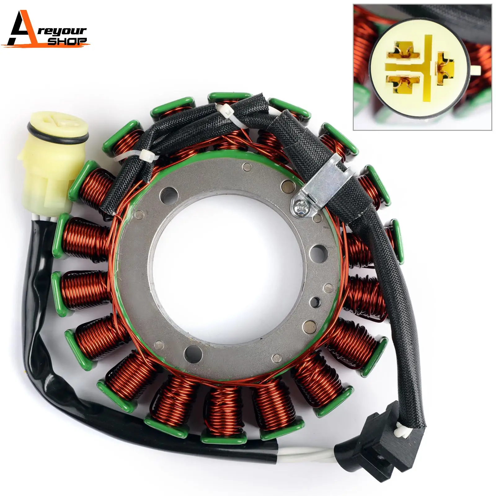 Areyourshop For Kawasaki VN1500 Drifter 1999-2000 21003-1350 Magneto Generator Engine Stator Coil
Areyourshop For Kawasaki VN1500 Drifter 1999-2000 21003-1350 Magneto Generator Engine Stator Coil